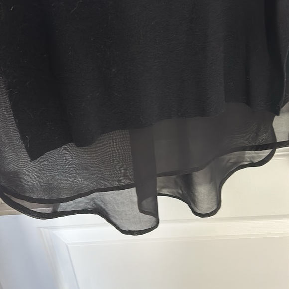 RUDSAK - Dionne long sleeve black sheer panel sweater size small neutral casual - Picture 5 of 10